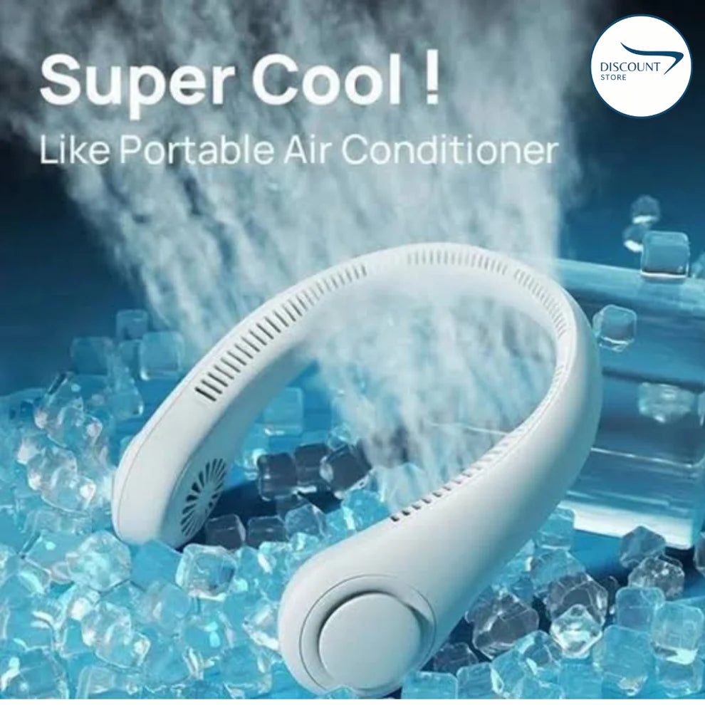 Portable Bladeless Hanging Neck Fan -