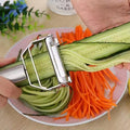 Multifunctional Stainless Steel Julienne Peeler & Vegetable Slicer for Potato, Carrot & Cucumber
